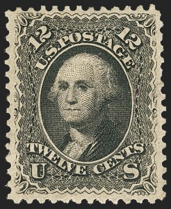 Sale 1134, Lot 97, 1867-68 Grilled Issue (Scott 79-101)