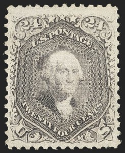 Sale 1134, Lot 99, 1867-68 Grilled Issue (Scott 79-101)
