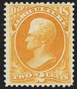 Sale 1135, Lot 502, Agriculture Department (Scott O1-O9)
