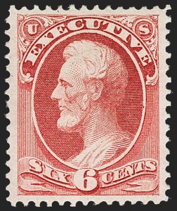 Sale 1135, Lot 513, Executive Department (Scott O10-O14)