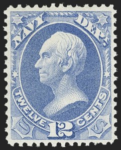 Sale 1135, Lot 530, Navy Department (Scott O35-O45)