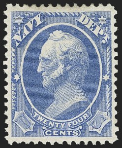 Sale 1135, Lot 532, Navy Department (Scott O35-O45)