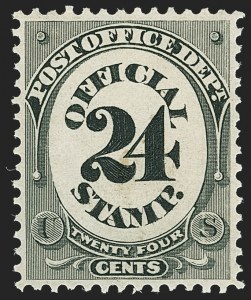 Sale 1135, Lot 536, Post Office Department (Scott O47-O56)