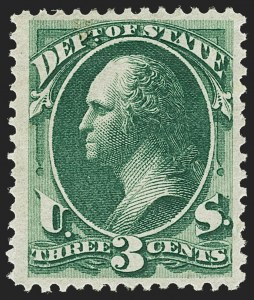 Sale 1135, Lot 541, State Department (Scott O57-O71)