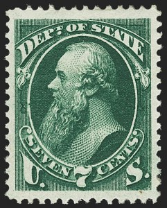 Sale 1135, Lot 543, State Department (Scott O57-O71)