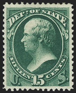 Sale 1135, Lot 546, State Department (Scott O57-O71)