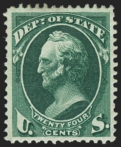 Sale 1135, Lot 547, State Department (Scott O57-O71)
