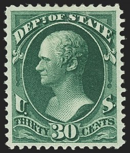 Sale 1135, Lot 548, State Department (Scott O57-O71)