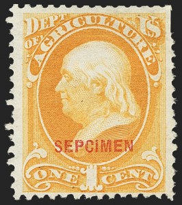 Sale 1135, Lot 591, Official Special Printings - Agriculture Department