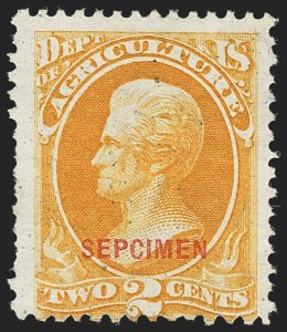 Sale 1135, Lot 592, Official Special Printings - Agriculture Department