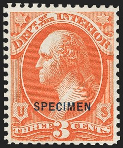 Sale 1135, Lot 602, Official Special Printings - Executive and Interior Departments