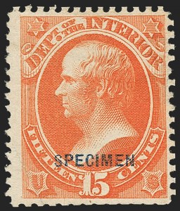 Sale 1135, Lot 606, Official Special Printings - Executive and Interior Departments