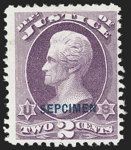 Sale 1135, Lot 621, Official Special Printings - Justice Department