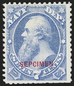 Sale 1135, Lot 637, Official Special Printings - Navy Department