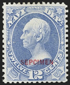 Sale 1135, Lot 638, Official Special Printings - Navy Department
