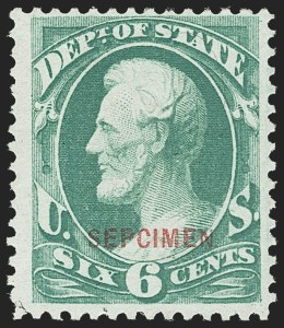 Sale 1135, Lot 670, Official Special Printings - State Department