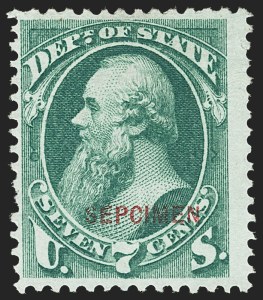 Sale 1135, Lot 671, Official Special Printings - State Department