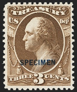 Sale 1135, Lot 678, Official Special Printings - Treasury Department