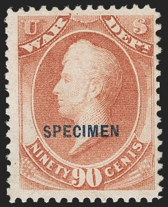 Sale 1135, Lot 695, Official Special Printings - War Department