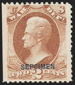 Sale 1135, Lot 697, Official Special Printings - War Department