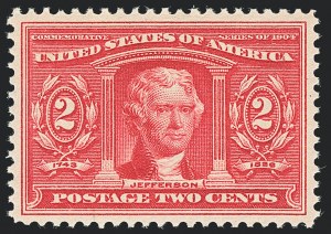 Sale Number 1138, Lot Number 1527, Louisiana Purchase and Jamestown Issues (Scott 323-329)