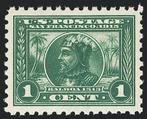 Sale 1138, Lot 1572, Panama-Pacific Issue (Scott 398-404)