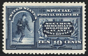 Sale 1138, Lot 1729, Special Delivery, Registration (Scott E1-E12a, F1)