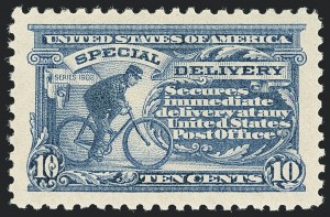 Sale 1138, Lot 1734, Special Delivery, Registration (Scott E1-E12a, F1)