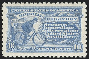 Sale 1138, Lot 1735, Special Delivery, Registration (Scott E1-E12a, F1)