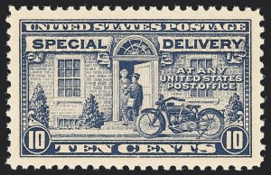 Sale 1138, Lot 1737, Special Delivery, Registration (Scott E1-E12a, F1)