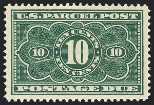Sale 1138, Lot 1789, Parcel Post (Scott Q2-Q12, JQ4-QE4)