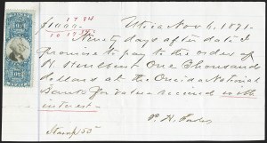 Sale 1139, Lot 123, Revenues