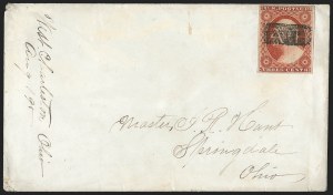 Sale 1139, Lot 14, Fancy Cancellations