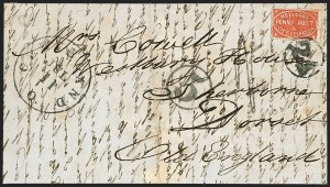 Sale 1139, Lot 22, Carriers and Locals