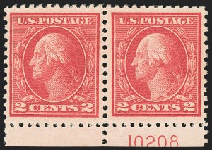 Sale 1139, Lot 95, Washington-Franklin and Later Issues