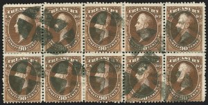 Sale 1140, Lot 1185, Officials, State thru War