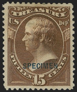 Sale 1140, Lot 1218, Officials, Special Printings, Collections