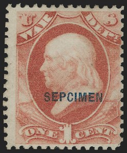 Sale 1140, Lot 1219, Officials, Special Printings, Collections