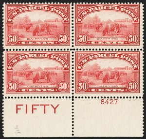 Sale 1140, Lot 1259, Parcel Post