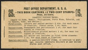 Sale 1140, Lot 1271, Complete Booklets (BK1-BK40)