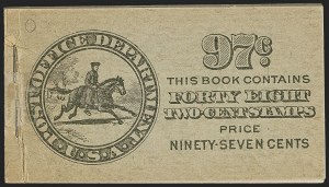 Sale 1140, Lot 1294, Complete Booklets (BK1-BK40)