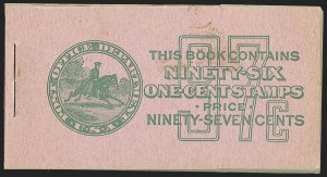 Sale 1140, Lot 1313, Complete Booklets, cont. (BK45-BK95, Collections)