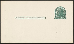 Sale 1140, Lot 1334, Postal Stationery, Postal Cards