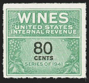 Sale 1140, Lot 1358, Revenues, Wine Stamps