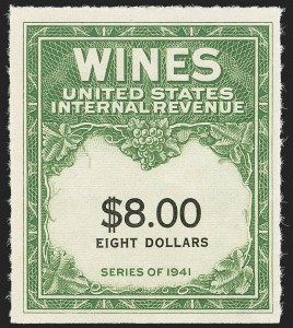 Sale 1140, Lot 1367, Revenues, Wine Stamps