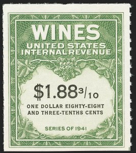 Sale 1140, Lot 1369, Revenues, Wine Stamps