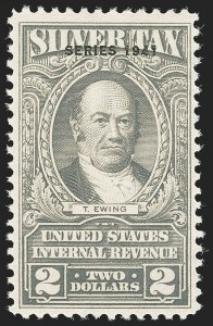 Sale 1140, Lot 1386, Revenues, Silver Tax