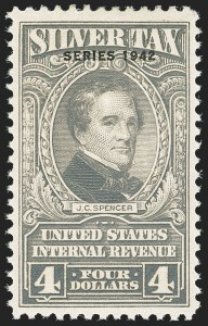 Sale 1140, Lot 1396, Revenues, Silver Tax