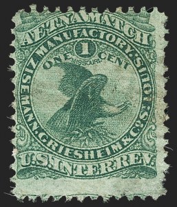 Sale 1140, Lot 1411, Revenues, Private Die Proprietary