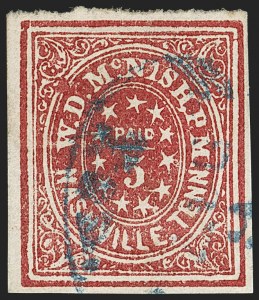 Sale 1140, Lot 1481, Confederate States